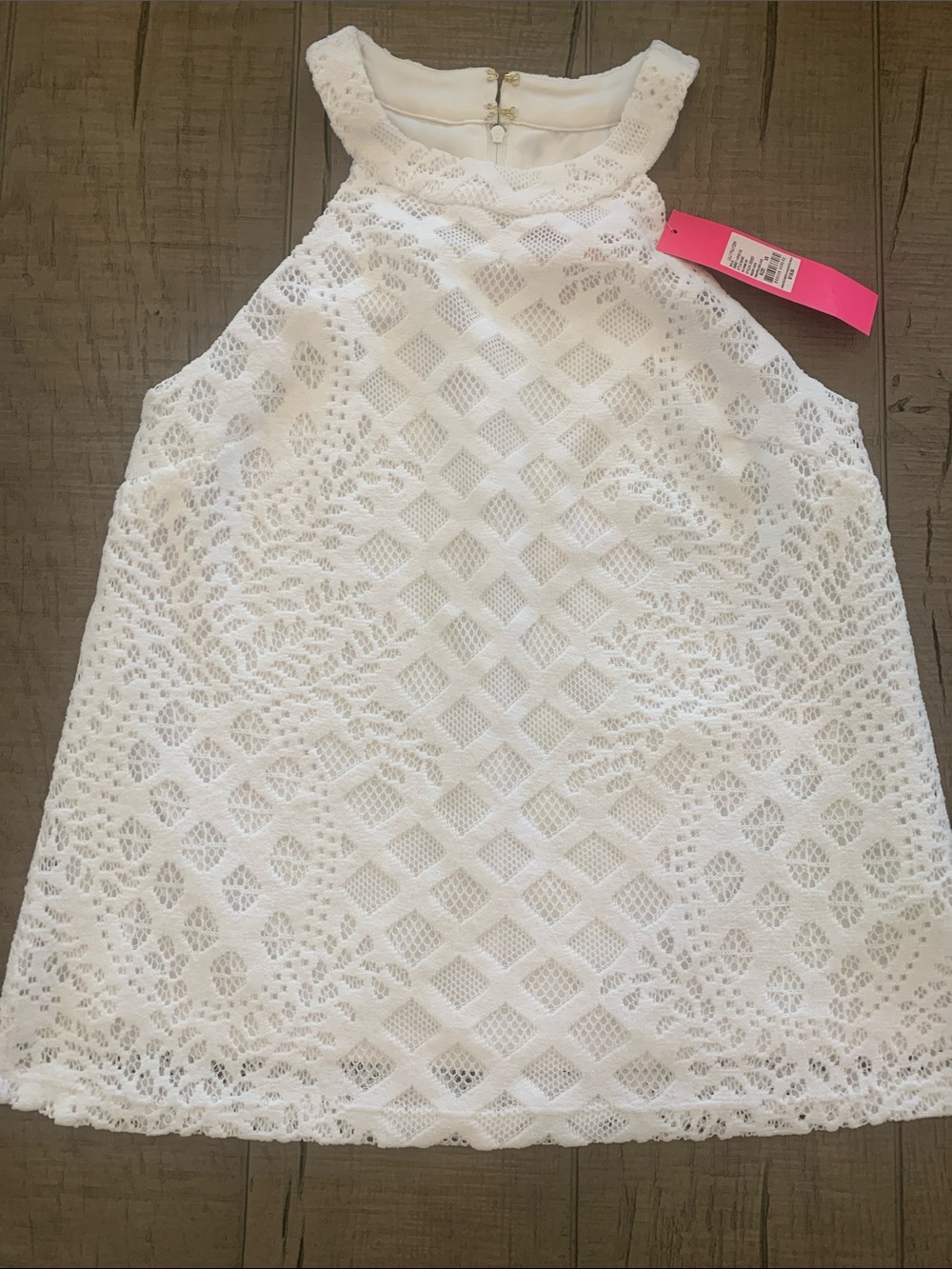 NWT Lilly Pulitzer RayAnne Top XS Resort White